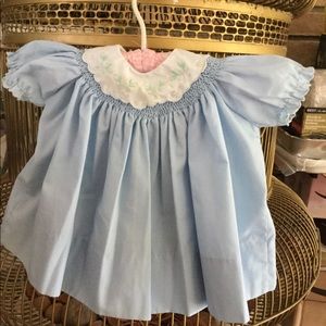 Cherubs Light blue dress 3M